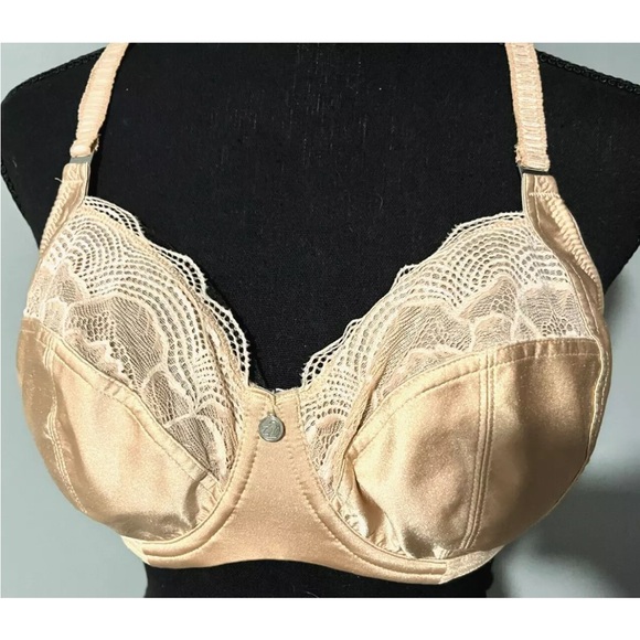 BIRDSONG CAMILLA SIDE SUPPORT BRA - BEIGE - 36D - Picture 3 of 6